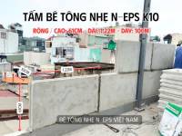 Tấm Bê Tông Nhẹ N-EPS K10