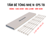 Tấm Bê Tông Nhẹ N-EPS T8