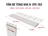 Tấm Bê Tông Nhẹ EPS T83