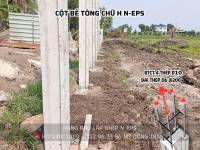 Cột Bê Tông Chữ H Làm Hàng Rào