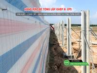 Cột hàng rào H BTCT đúc sẵn