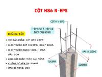 Cột hàng rào H BTCT đúc sẵn