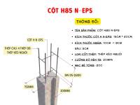 Cột Bê Tông Chữ H Làm Hàng Rào