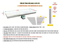 Tấm Tường Rào Bê Tông Nhẹ ST9