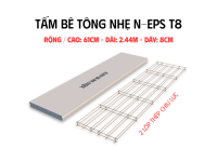 Tấm Bê Tông Nhẹ T8