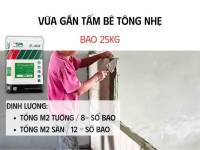 Vữa gắn tấm bê tông nhẹ