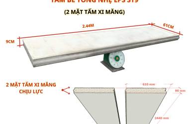 Tấm Bê Tông Nhẹ ST9