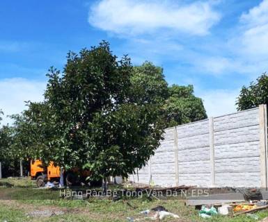 Hàng rào bê tông lắp ghép vượt trội hơn cả gạch block