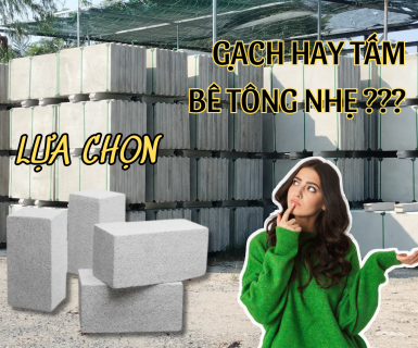 Lý do chọn sản xuất bê tông nhẹ EPS dạng tấm thay vì dạng gạch