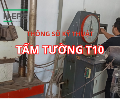 Thông số kỹ thuật tấm tường T10