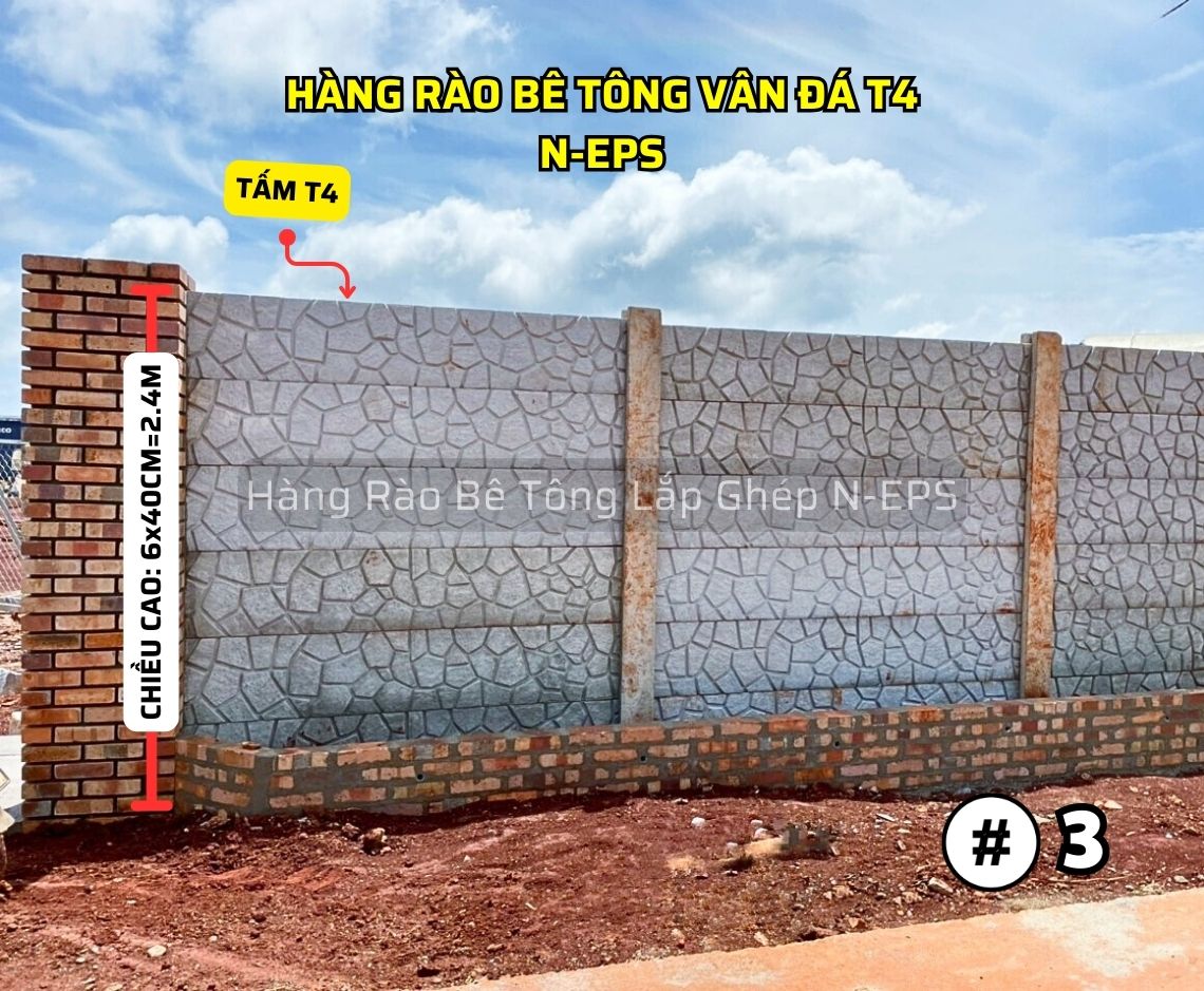tấm tường rào T4