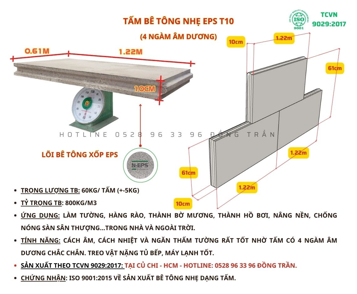 Thi công tường lắp ghép