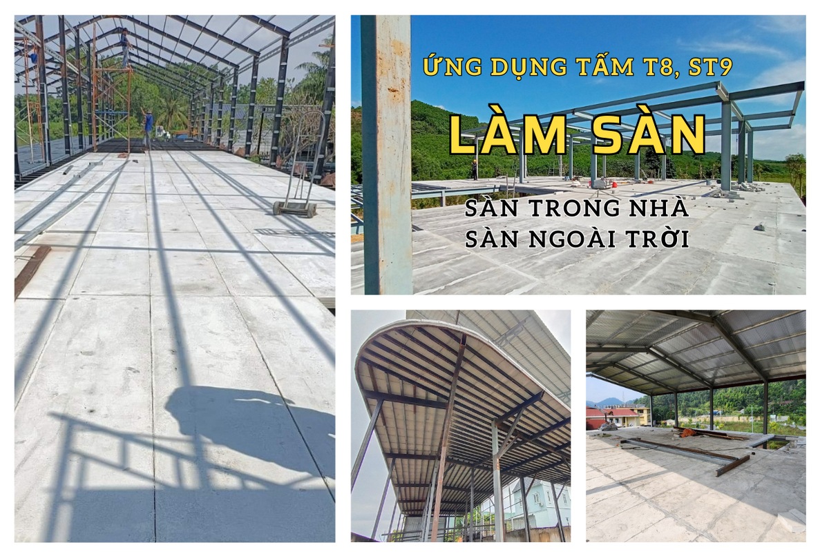 làm sàn bê tông nhẹ