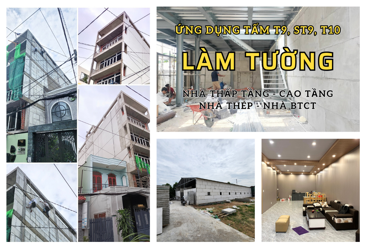 tường bê tông nhẹ