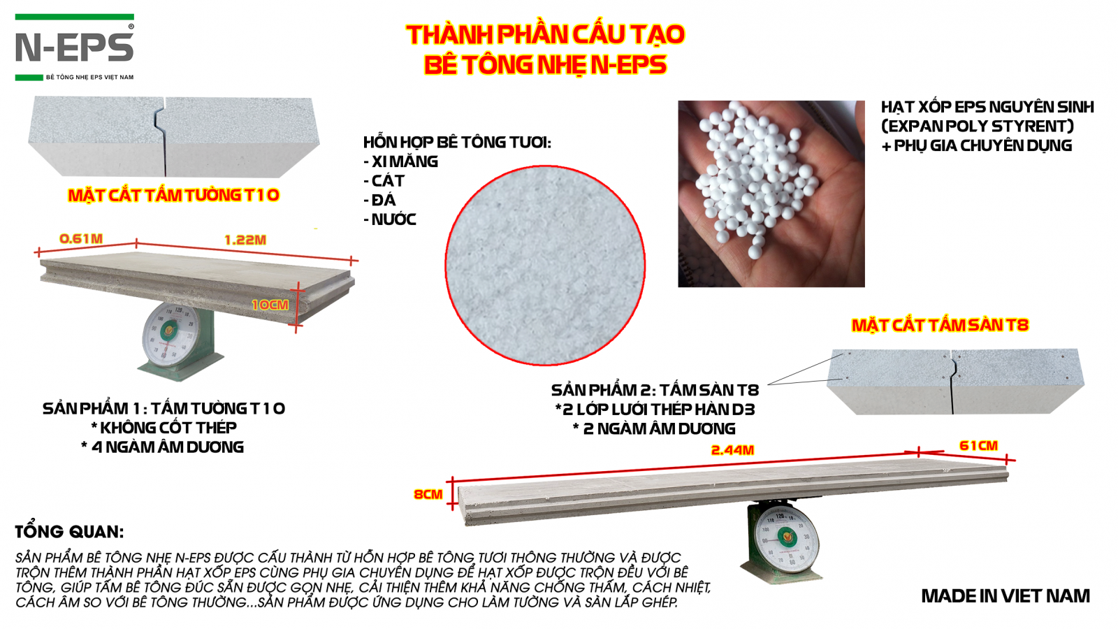 bê tông nhẹ eps