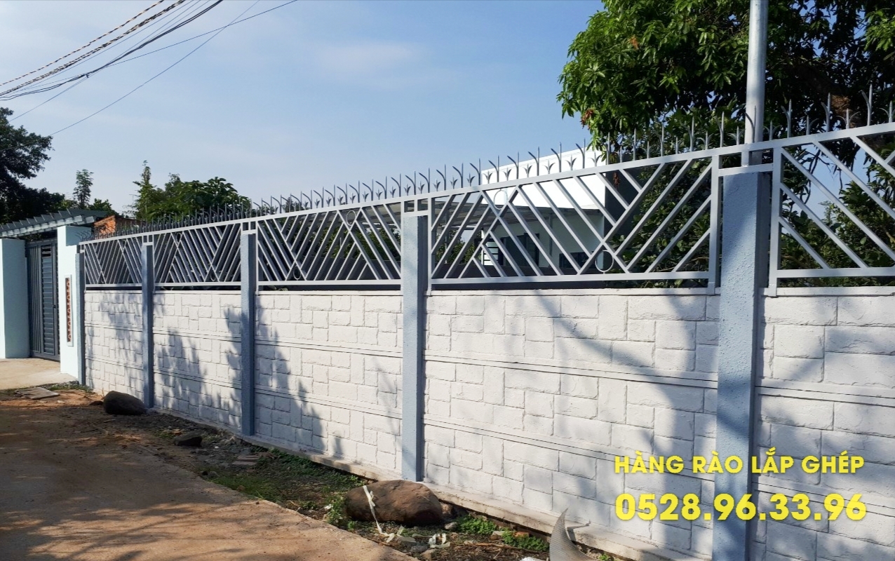 hàng rào lắp ghép
