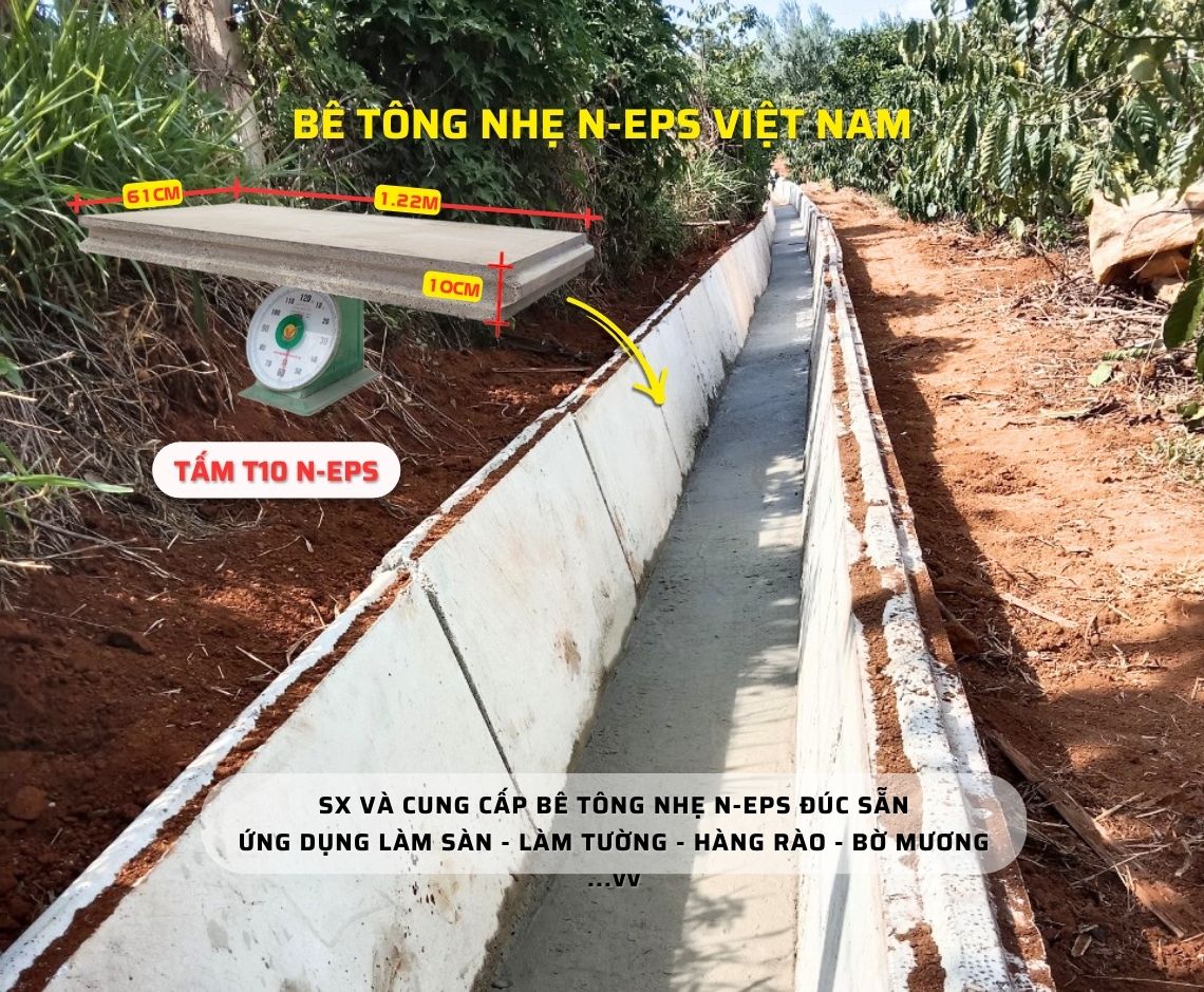 Công trình mương thoát nước
