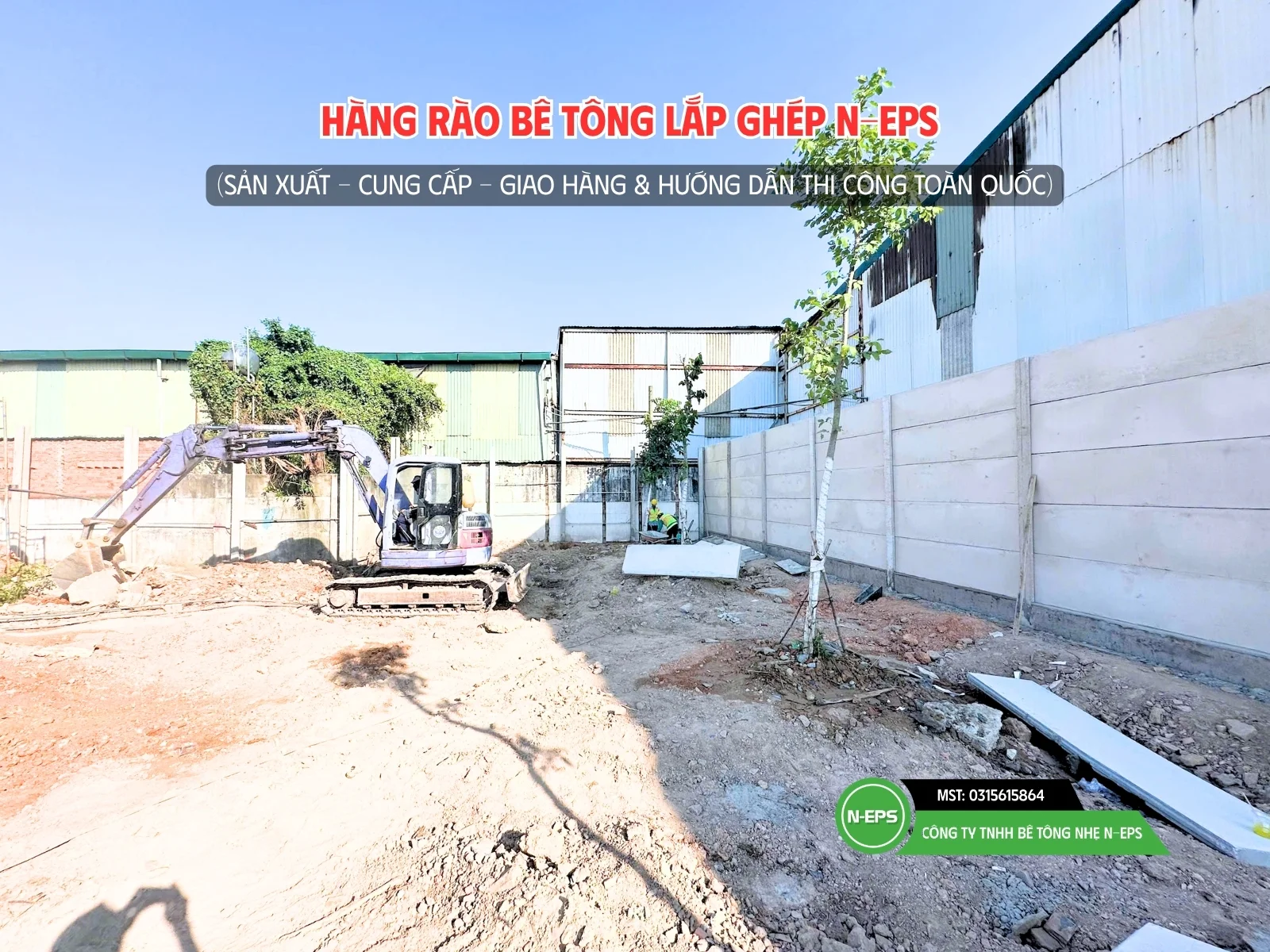 trụ bê tông hàng rào đúc sẵn