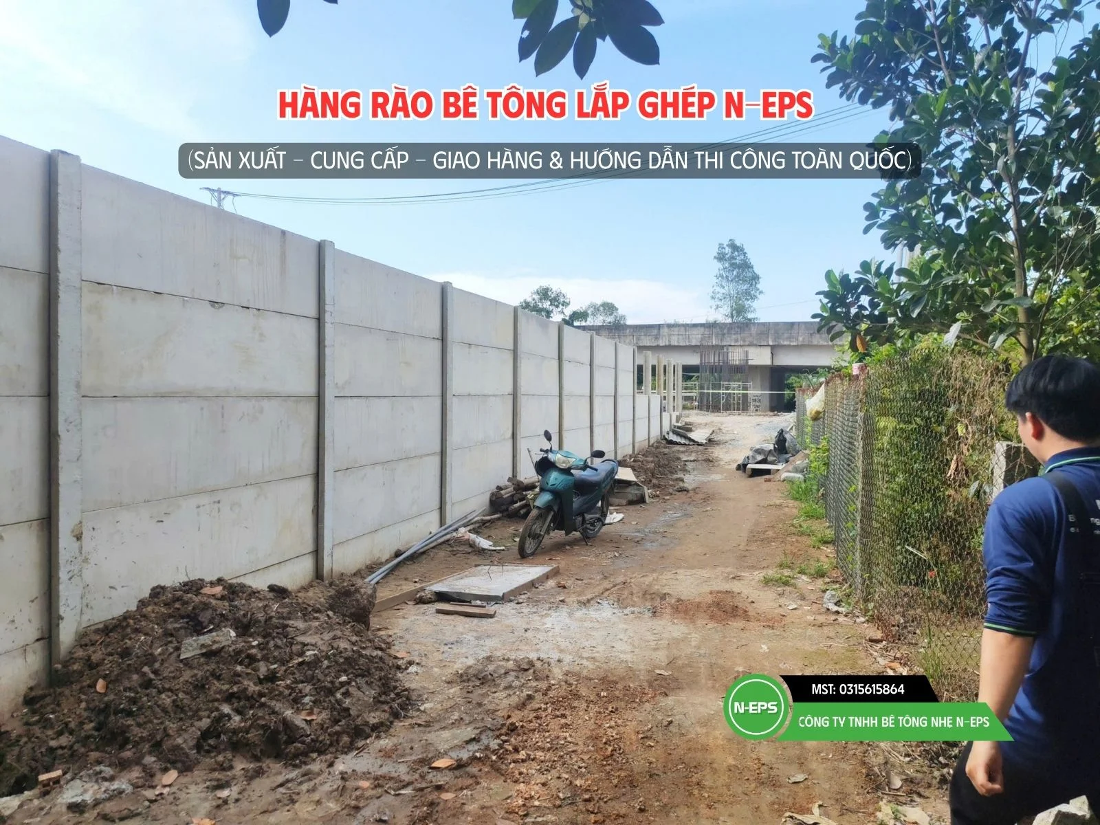 tường rào bê tông nhẹ tại Cần Thơ