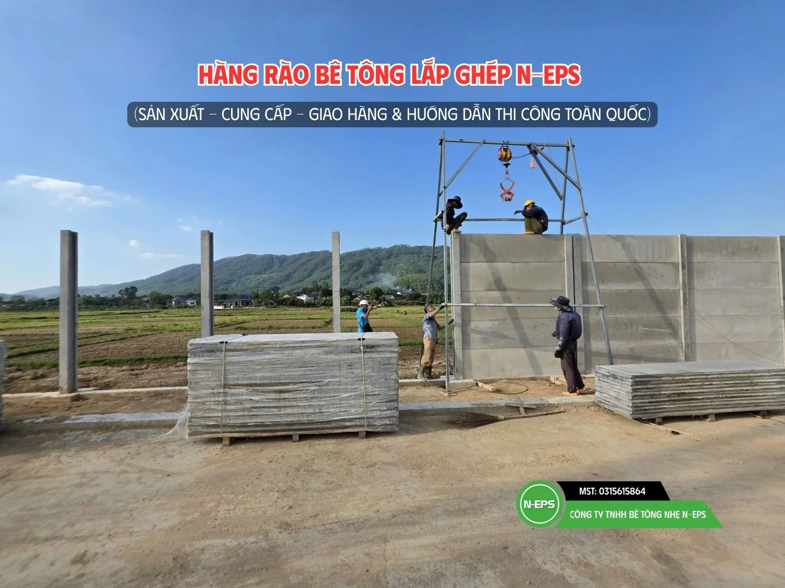 hàng rào lắp ghép tại Nghệ An