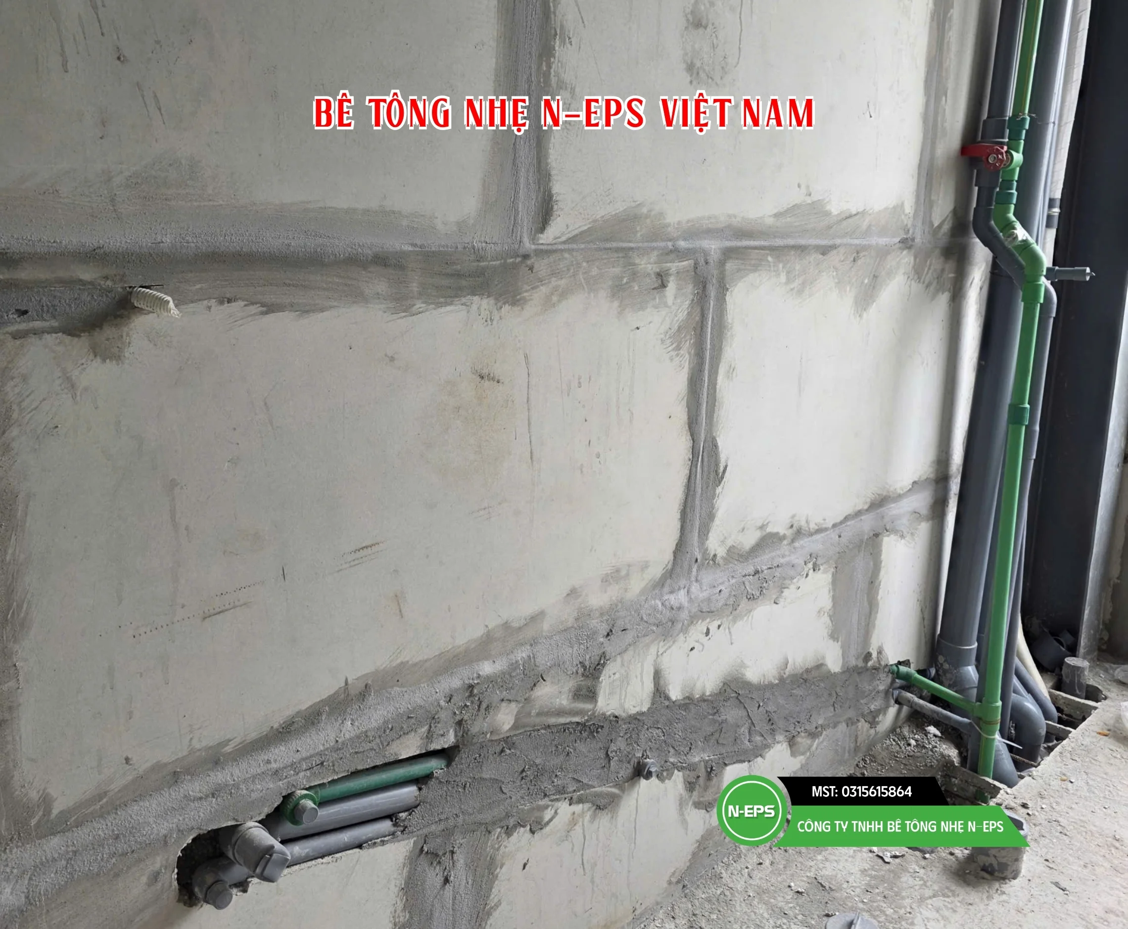 tường bê tông nhẹ cho nhà phố tại Quảng Nam