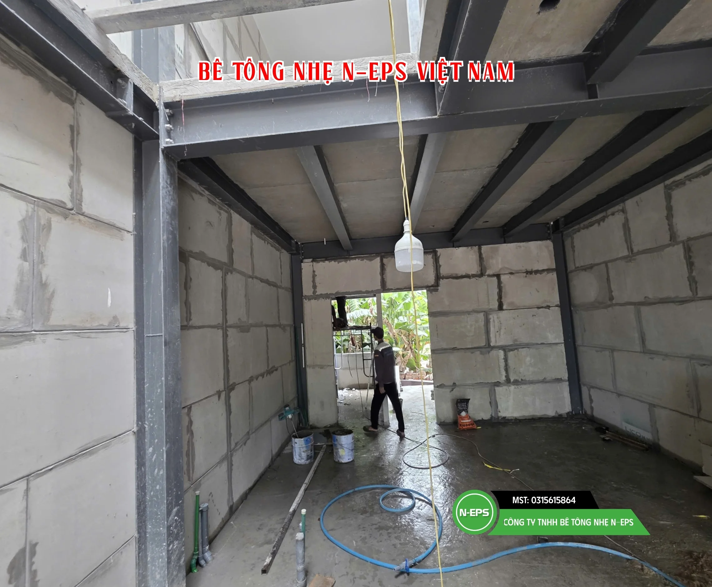 tường bê tông nhẹ cho nhà phố tại Quảng Nam