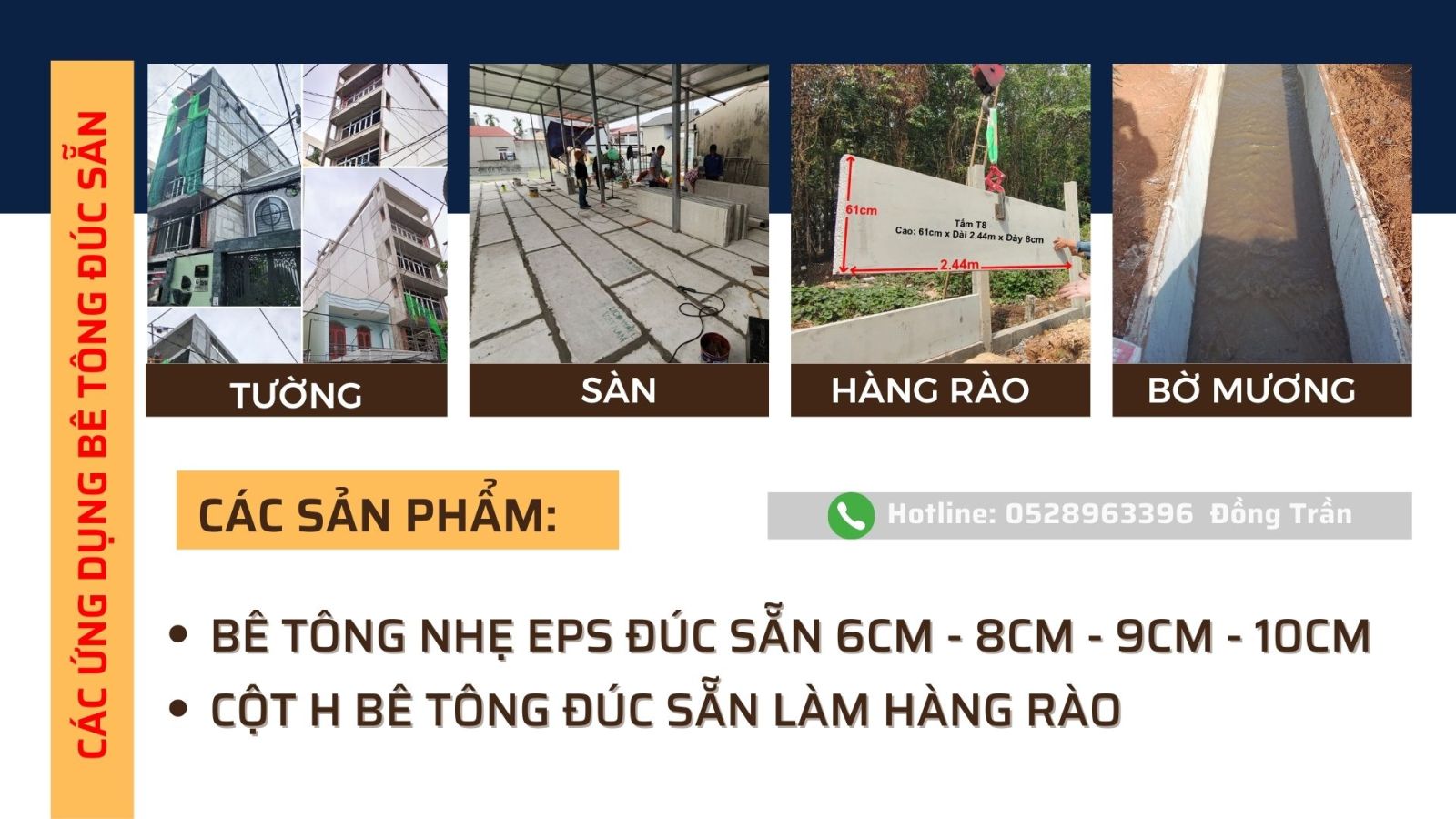 ứng dụng bê tông nhẹ trong xây dựng