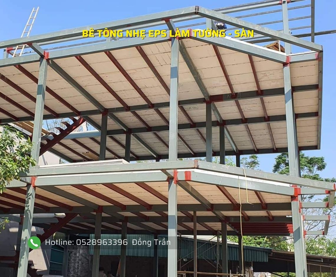 Tấm sàn bê tông nhẹ st9