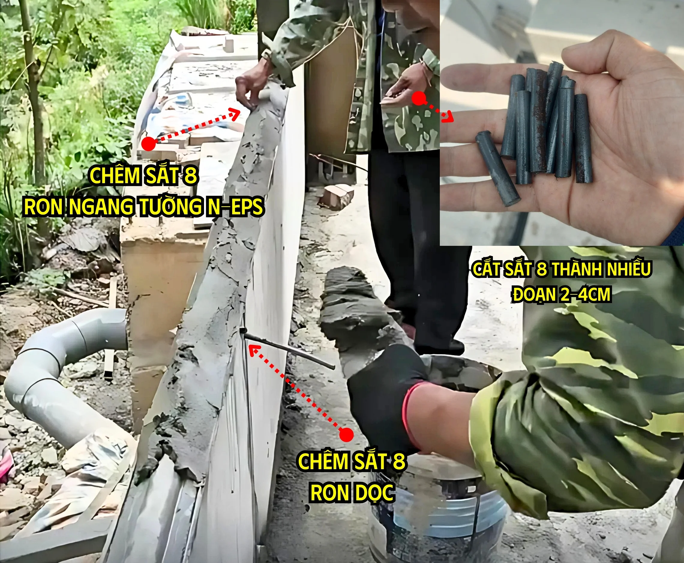 Vữa gắn tấm bê tông nhẹ