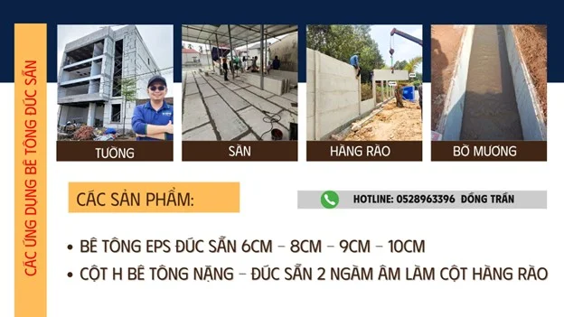 Bảng giá bê tông nhẹ
