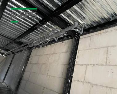 Công trình nhà 2 tầng tường bê tông nhẹ và sàn deck