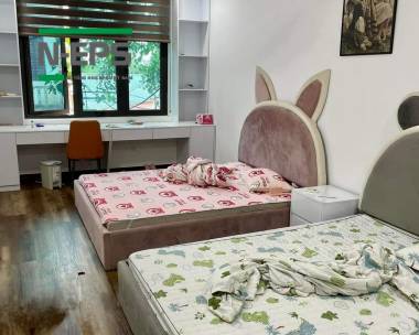 Công trình nhà 2 tầng tường bê tông nhẹ và sàn deck