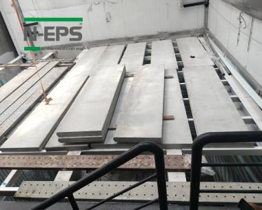 Bố Trí Xà Gồ Hàn Bằng Mặt Dầm Thép Sàn Lắp Ghép Tấm Bê Tông Nhẹ NTN?