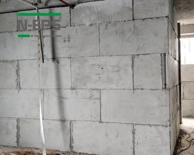 Tường ngăn cho toà nhà Bình Thạnh 