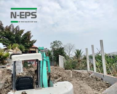 Giải pháp nâng nền - tường chắn đất từ bê tông đúc sẵn