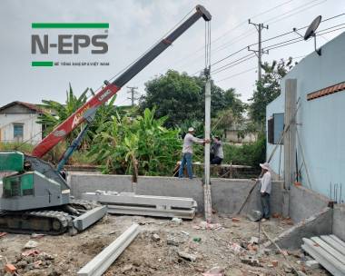 Giải pháp nâng nền - tường chắn đất từ bê tông đúc sẵn