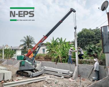 Giải pháp nâng nền - tường chắn đất từ bê tông đúc sẵn