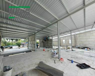 Nhà tiền chế lắp ghép tấm T8 T10 tại Cà Mau
