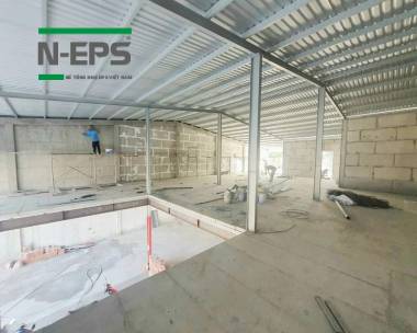 Nhà tiền chế lắp ghép tấm T8 T10 tại Cà Mau