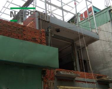 Giải pháp nâng tầng nhà cũ bằng bê tông nhẹ N-EPS