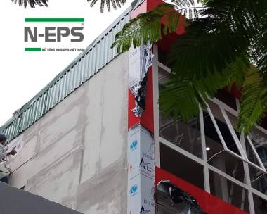 Giải pháp nâng tầng nhà cũ bằng bê tông nhẹ N-EPS