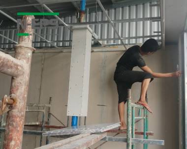 Giải pháp nâng tầng nhà cũ bằng bê tông nhẹ N-EPS