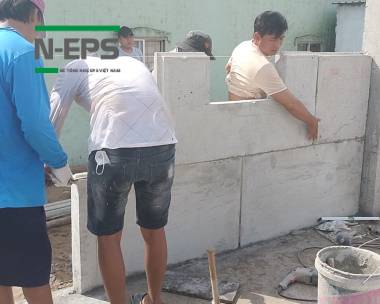 Biệt thự bê tông nhẹ Cần Thơ 