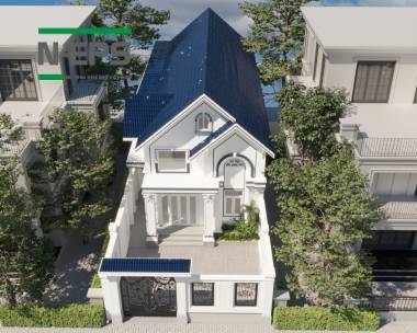 Biệt thự bê tông nhẹ Cần Thơ 