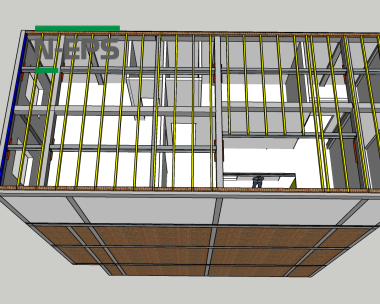 Bản vẽ 3D cải tạo khách sạn tại Ninh Thuận