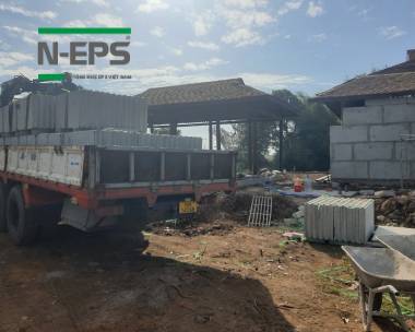 Nhà gỗ vách bê tông nhẹ tại Vũng Tàu