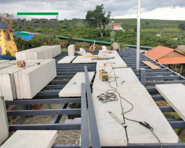 Giải pháp sàn lắp ghép bê tông nhẹ N-EPS chống thấm tuyệt đối
