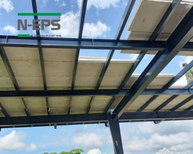 Giải pháp sàn lắp ghép bê tông nhẹ N-EPS chống thấm tuyệt đối