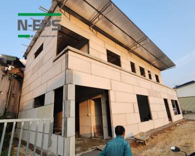 Ứng dụng tấm ST9 làm nhà tại Bắc Giang 
