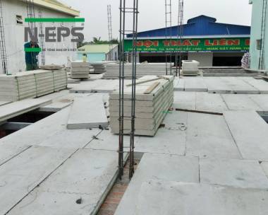 Thay thế sàn btct bằng sàn bê tông nhẹ N-EPS tại Ninh Thuận